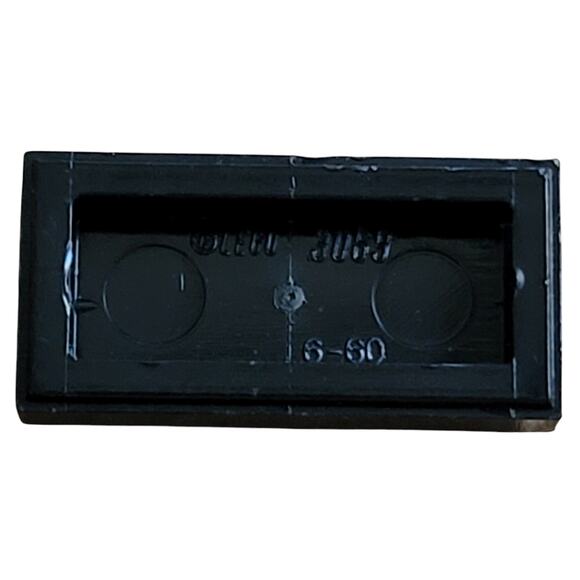 LEGO Black 1x2 Tile Danger Stripes 3069pb0473‎ 41117 Pop Star TV Studio Friends - Picture 2 of 2